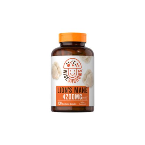 WISE SHROOMS Lions Mane per serving 150 Capsules in Pakistan