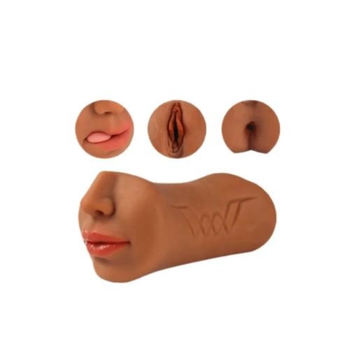 3 in 1Vagina Ass Mouth Masturbator In Pakistan