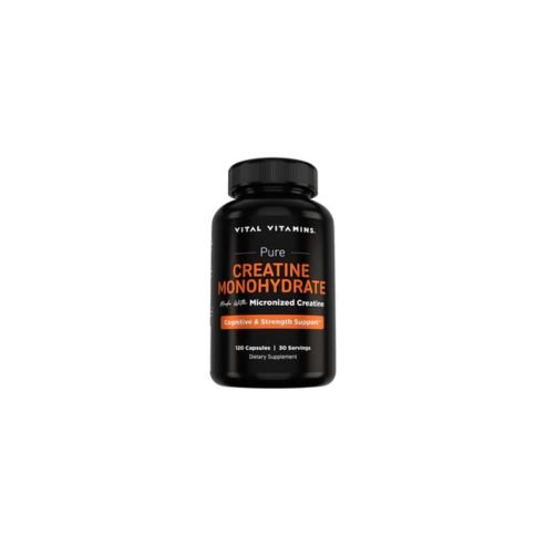 Vital Vitamins Creatine Monohydrate 120 Capsules In Pakistan