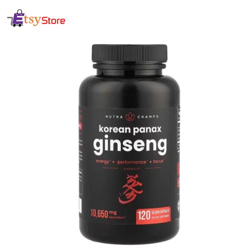 NutraChamps Korean Panax Ginseng Capsules In Pakistan