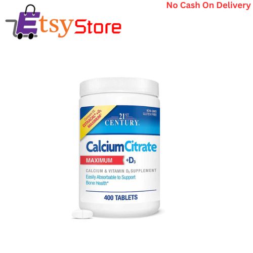21st Century Calcium Citrate +d3 MaximumTabs