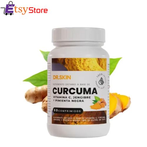 Dr Skin Turmeric Vitamin C Ginger Black Pepper Capsules In Pakistan