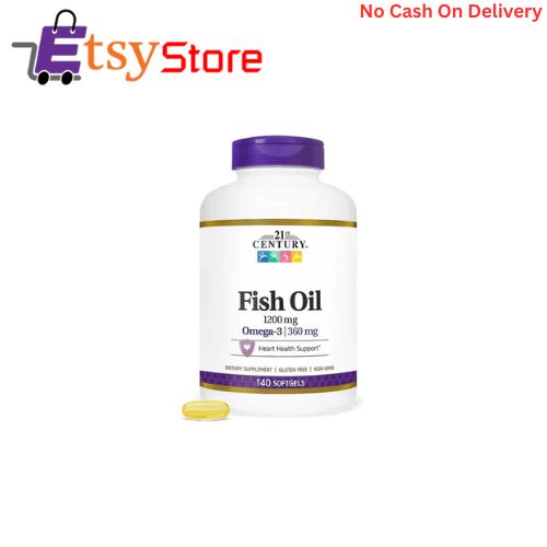 21st Century Fish Oil Mg  Sof tg els