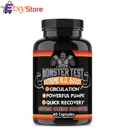 Monster Test Nitric Oxide Booster Capsules In Pakistan