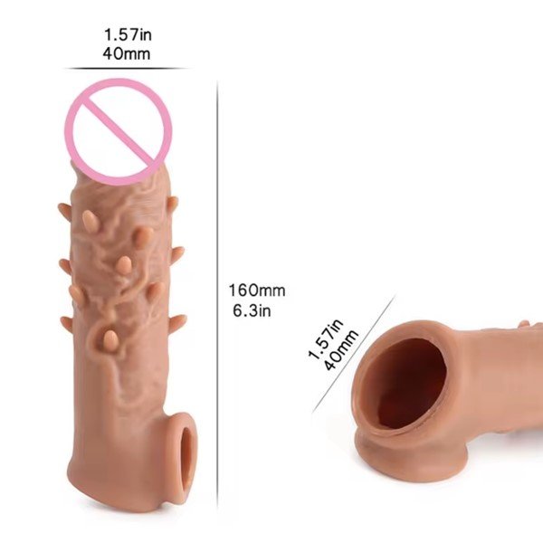 Dotted Sleeve Condoms 6 inch Sex Toys in Pakistan