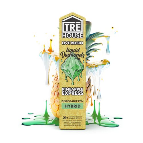 TreHouse Live Rosin Liquid Diamonds Pineapple Express Vape Pen In Pakistan
