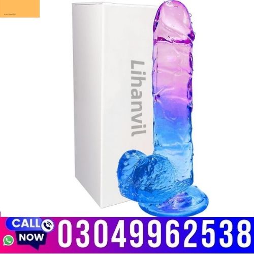 Realistic Dildo Clear Silicone In Pakistan