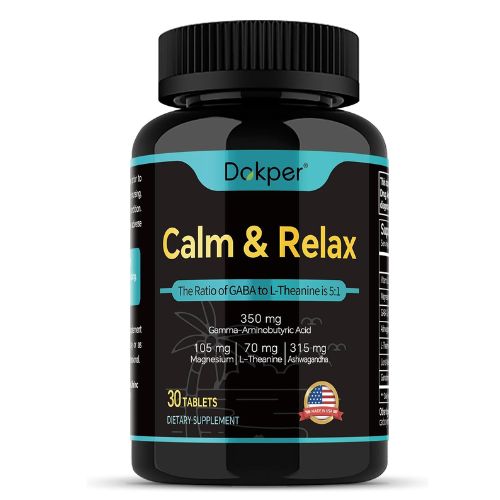 Calm & Relax Support Tryptophan 30 Natural Calm Tablets In Pakistan