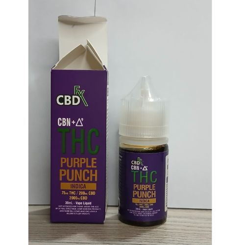  THC CBN Vape Oil 2000mg Purple Punch CBD 30ml Price In Pakistan