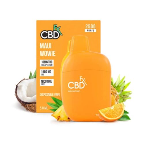 THC Vape Pen Maui Wowie 1500mg CBD + 10mg THC In Pakistan