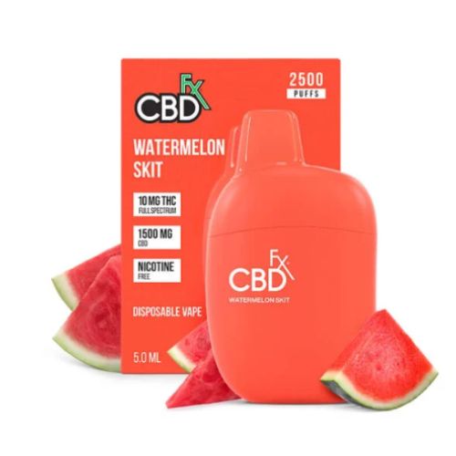 THC Vape Pen Watermelon Skit 1500mg CBD + 10mg THC In Pakistan