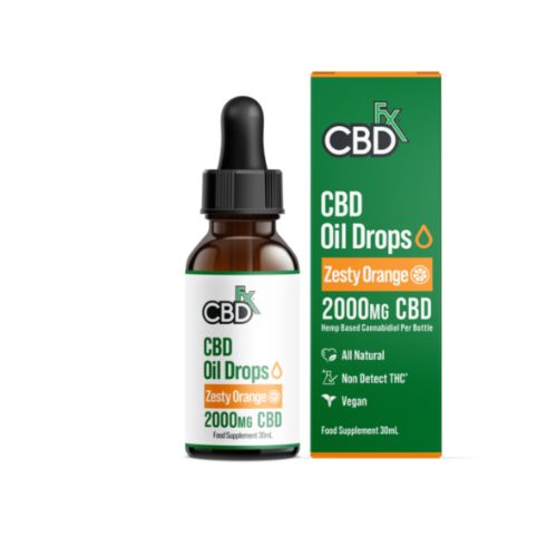 CBD Oil Zesty Orange 2000mg In Pakistan