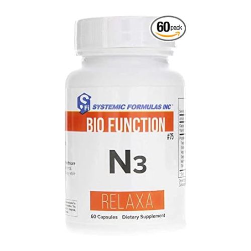 Systemic Formulas Bio Function N3 Relaxa 60 Capsule In Pakistan