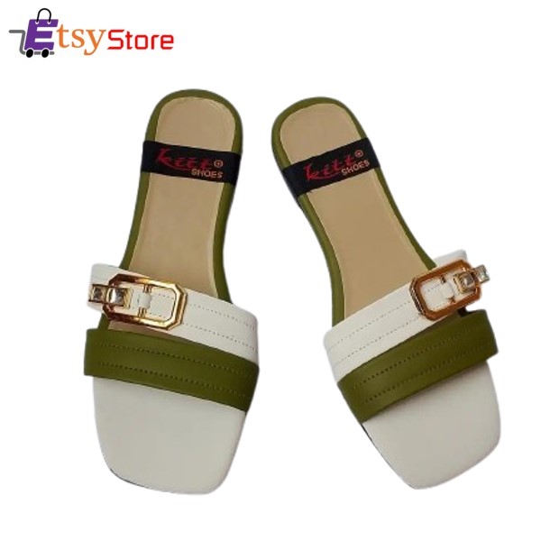 Womens Synthetic Leather Formal Flats In Pakistan