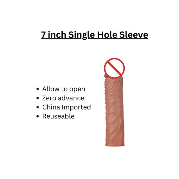 Single Hole Sleeve Condom in Pakistan