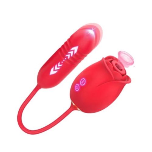 Rose Sex Toy Dildo Vibrator For Women In Pakistan