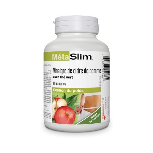 Webber Naturals Metaslim Apple Cider Vinegar With Green Tea Capsules In Pakistan