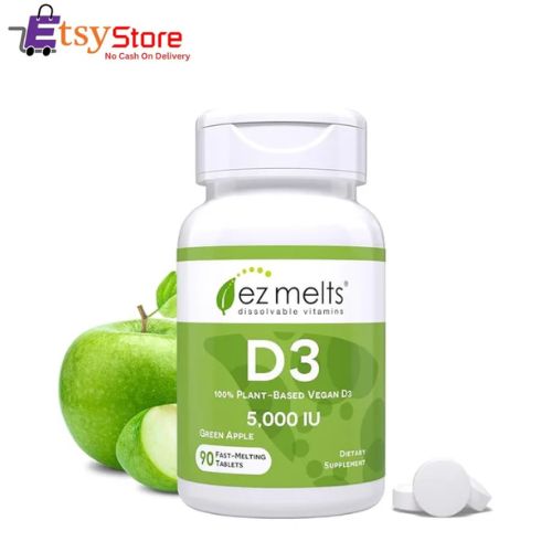 EZ Melts Dissolvable Vitamin D3 5000 IU Tablets In Pakistan
