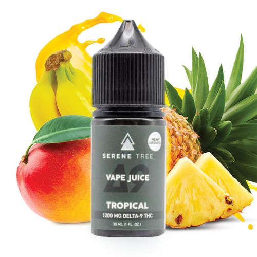 Serene Tree Delta-9 THC Tropical Vape Juice 1200mg In Pakistan