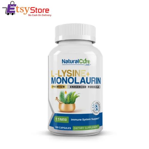 Natural Cure Labs L Lysine Monolaurin Capsules In Pakistan