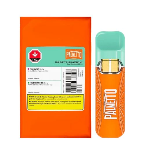 Pink Burst & Melonberry Ice Disposable Vape THC 92%  CBD 0.22% In Pakistan