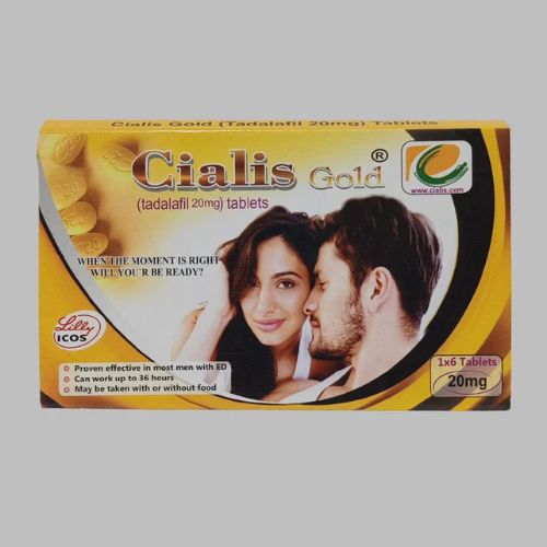 Cialis Gold Tadafil 20mg 6 Tablets In Pakistan
