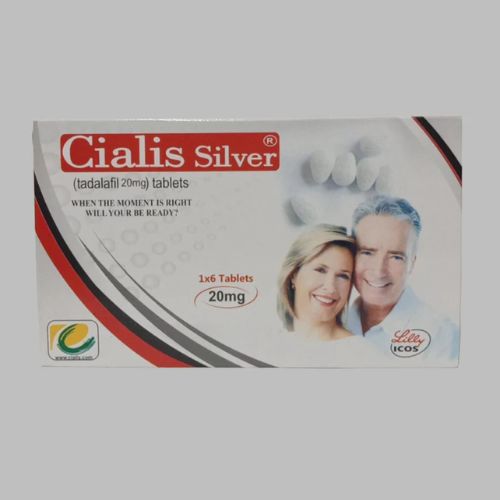 Cialis Silver Tadafil 20mg 6 Tablets In Pakistan