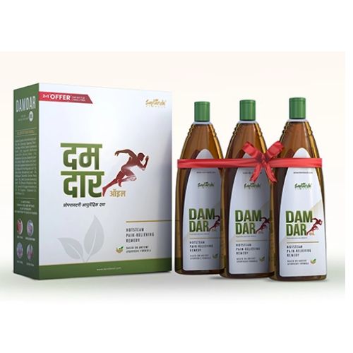 Damdar Oil Joint and knee pain relief oil In Pakistan