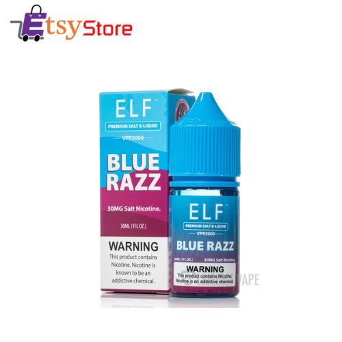 BLUE RAZZ ELF VPR SALTS 30ML in Pakistan