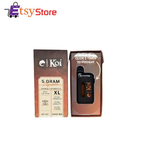Koi Delta  5g Disposable Vape Bar Orange Creamsicle