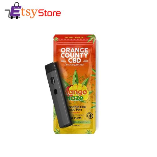 ml Disposable CBD Vape Pen Mango Haze (600mg) Shop Now